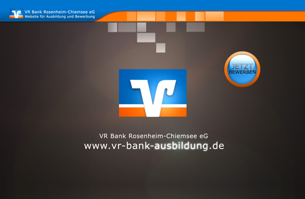 Volksbank Raiffeisenbank Rosenheim-Chiemsee eG - Webdesign